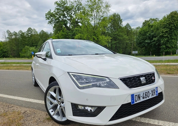 Seat Leon cena 43900 przebieg: 198000, rok produkcji 2014 z Ostrołęka małe 742
